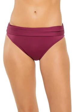 Cerulean Sea Hipster|Bikinis-Banded Hipster Bikini Bottom