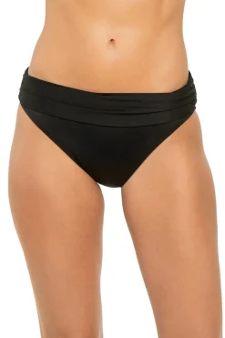 Cerulean Sea Hipster|Bikinis-Banded Hipster Bikini Bottom
