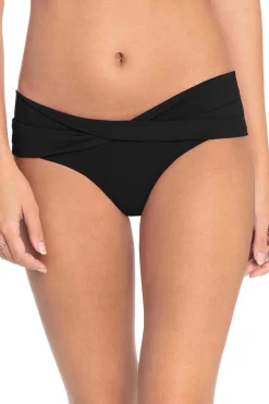 Robin Piccone Hipster|Bikinis-Banded Hipster Bikini Bottom