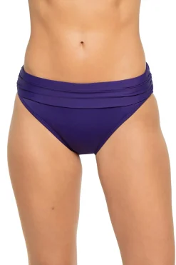 Cerulean Sea Hipster|Bikinis-Banded Hipster Bikini Bottom