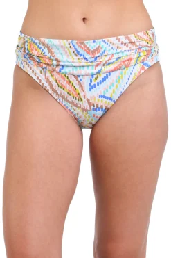 La Blanca Hipster|Bikinis-Banded Hipster Bikini Bottom
