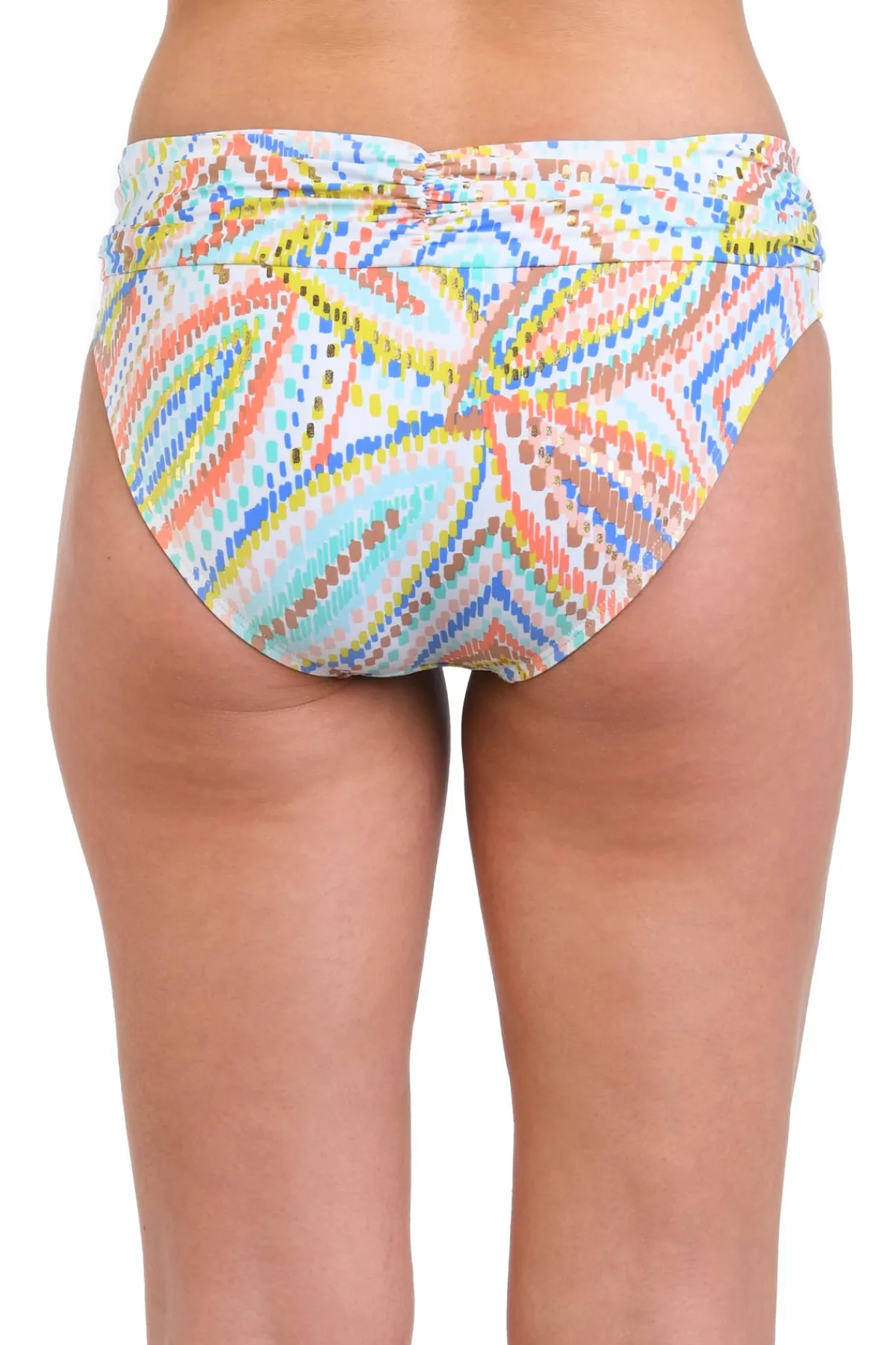 La Blanca Hipster|Bikinis-Banded Hipster Bikini Bottom