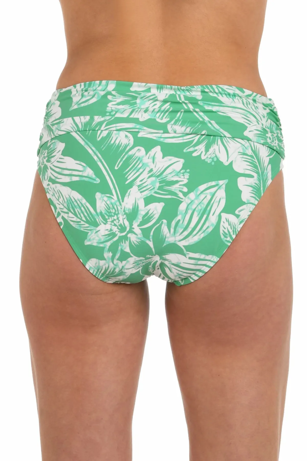 La Blanca High Waist|Bikinis-Batiki Balinese Twist Front Bikini Bottom