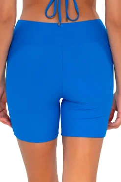 Sunsets Swim Short|High Waist-Bayside Bike Shorts
