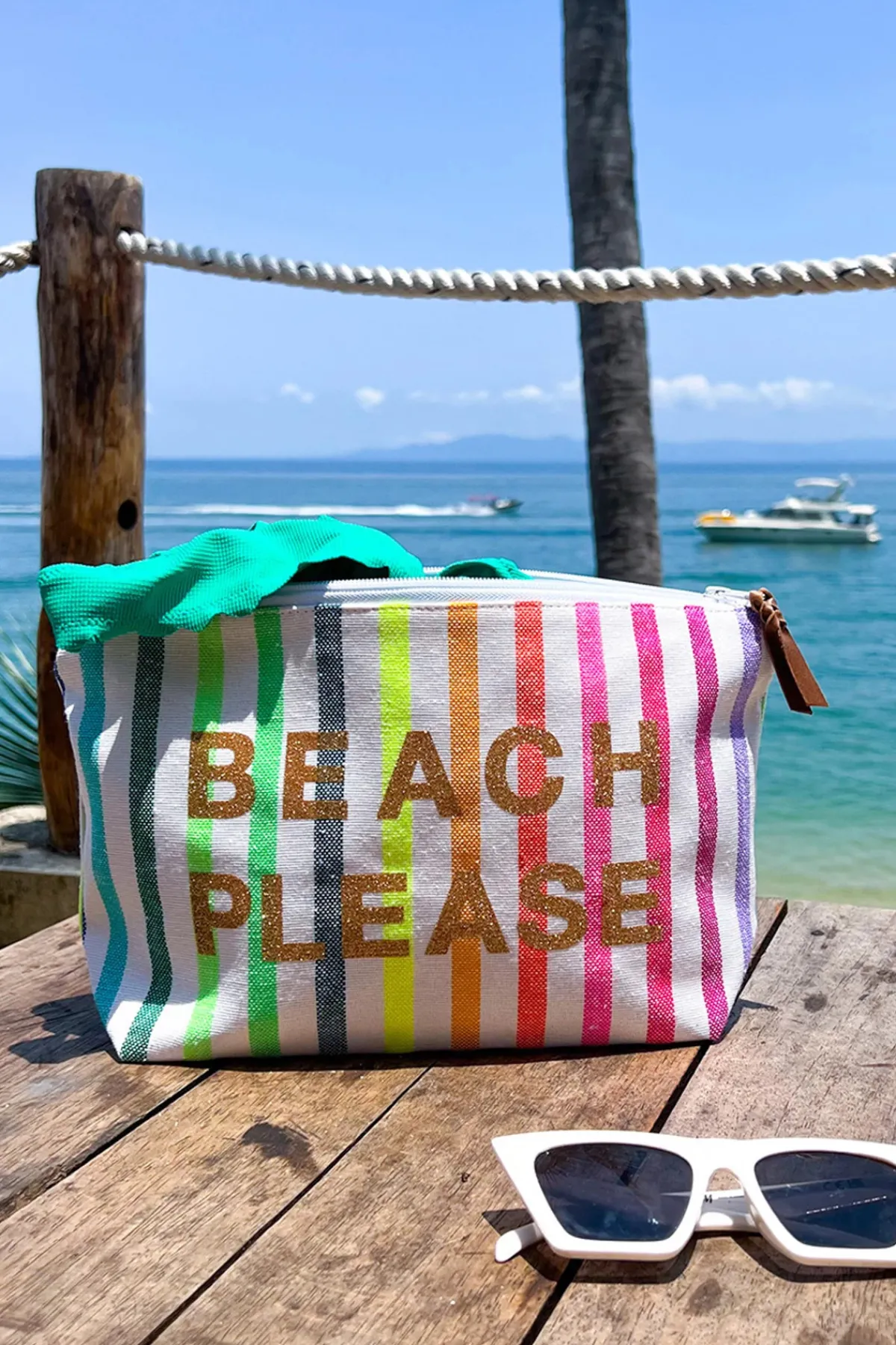 Las Bayadas Bikini Bags|Bags-Beach Please Pouch