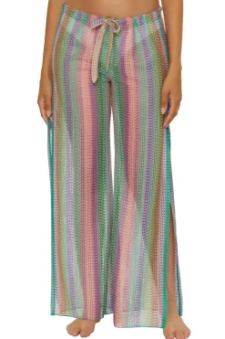 Becca by Rebecca Virtue Bottoms-Beach Side Split Leg Pants