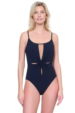 Gottex Monokini / Cut Out|Plunge-Beaute Luxe One Piece Swimsuit