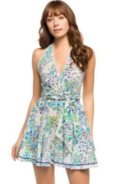 Poupette St Barth Sundresses-Beth Halter Mini Dress