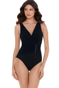 Magicsuit One Pieces-Bindy Surplice One Piece Swimsuit