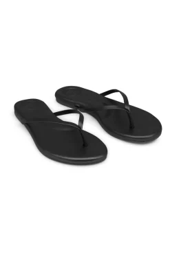 Solei Sea Footwear-Black Out Flip Flops