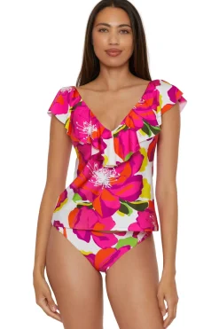 Trina Turk Tank|Tankinis-Bloom Tankini Top