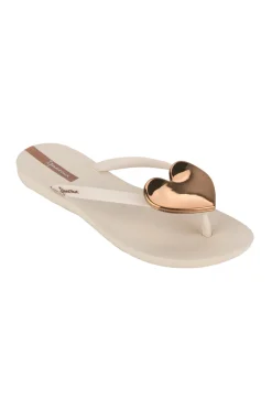 Ipanema Footwear-Bold Heart Flip Flops