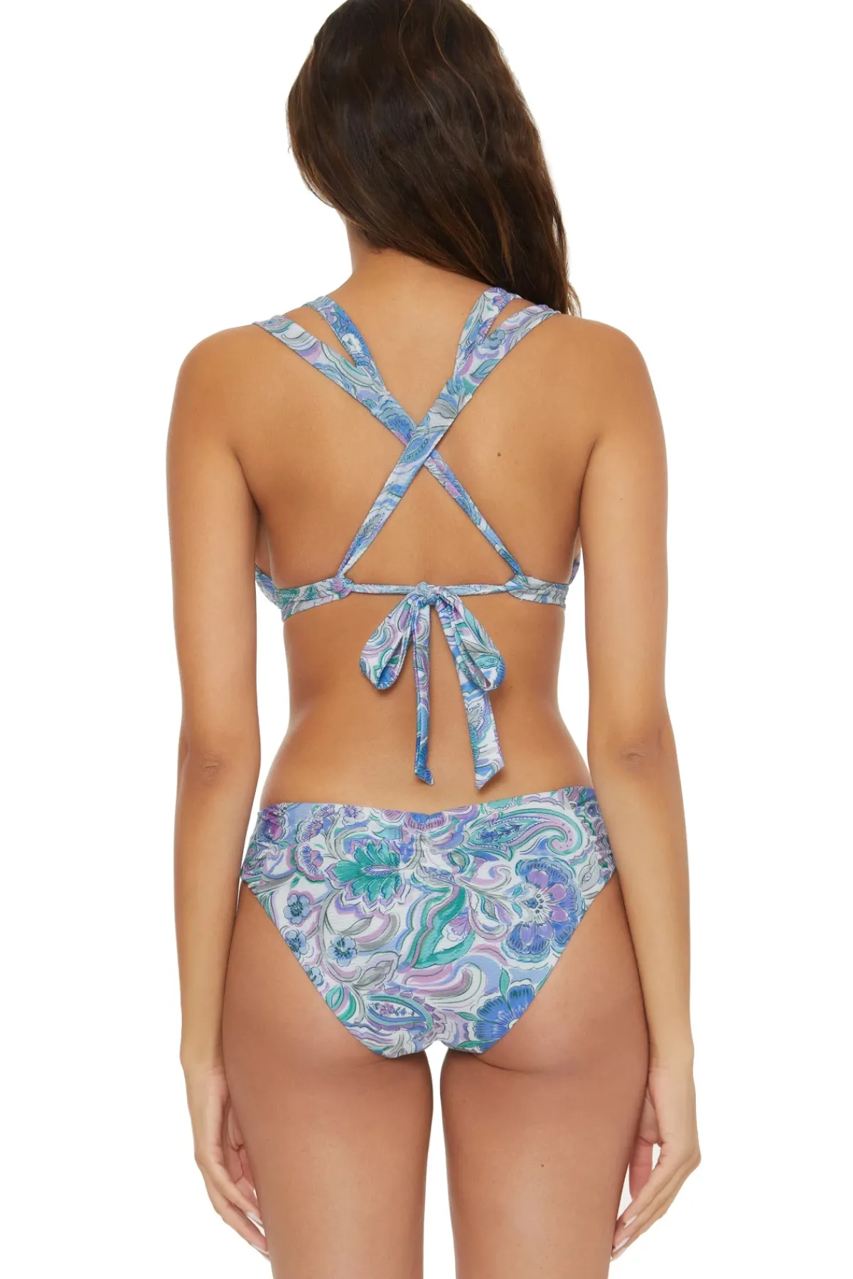 Becca by Rebecca Virtue Triangle|Bikinis-Braelynn Banded Triangle Bikini Top