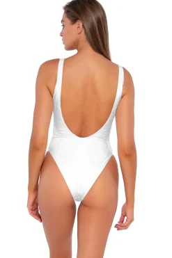 B. Swim High Leg|Tank-Brigitte One Piece Swimsuit