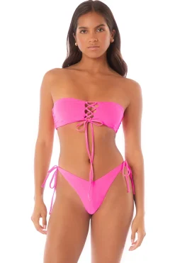 Maaji Bandeau|Bikinis-Brilliant Convertible Reversible Bandeau Bikini Top