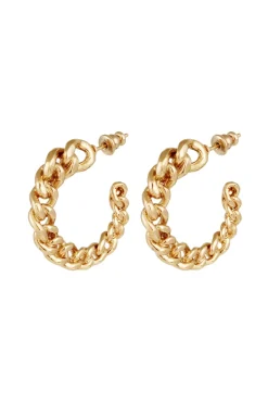 Gas Bijoux Jewelry-Bronxy Creole Earrings