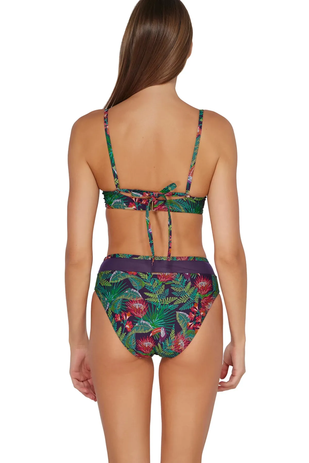 Sunsets Halter|Bralette-Brooke U-Wire Bikini Top
