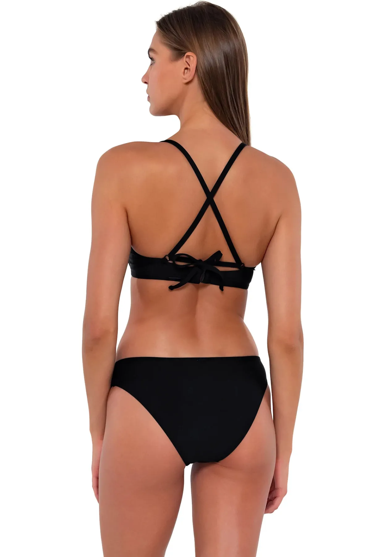 Sunsets Bralette|Halter-Brooke U-Wire Bikini Top