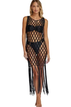 PQ Swim Sundresses-Brynn Beaded Cover Up Dress