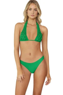 PQ Swim Triangle|Halter-Brynn Halter Bikini Top
