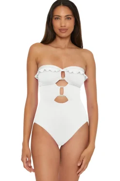 Soluna Halter|Bandeau-Buckle Up One Piece Swimsuit