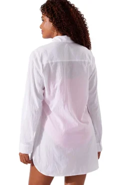 Tommy Bahama Shirt Dresses-Button Up Shirt Dress