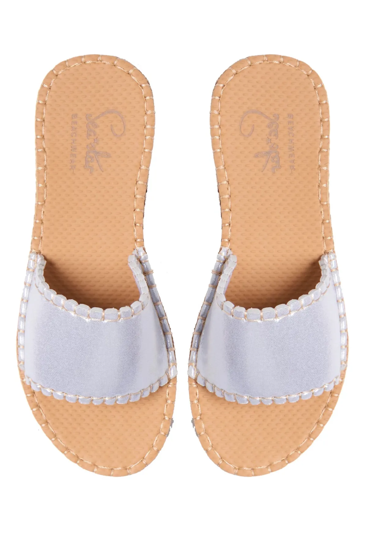 Sea Star Beachwear Footwear-Cabana Open Toe Slides