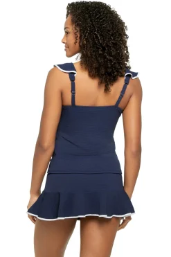 Tommy Bahama Tank|Tankinis-Cabana Ruffle Tankini Top