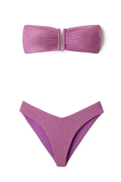 Summerful High Leg|Tie Side-Cabo Brazilian Bikini Bottom
