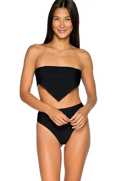 B. Swim Bandeau|Bikinis-Calypso Bandeau Bikini Top
