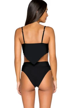 B. Swim Bandeau|Bikinis-Calypso Bandeau Bikini Top