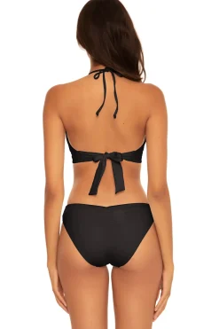Becca by Rebecca Virtue Halter|Bikinis-Candice Banded Halter Bikini Top
