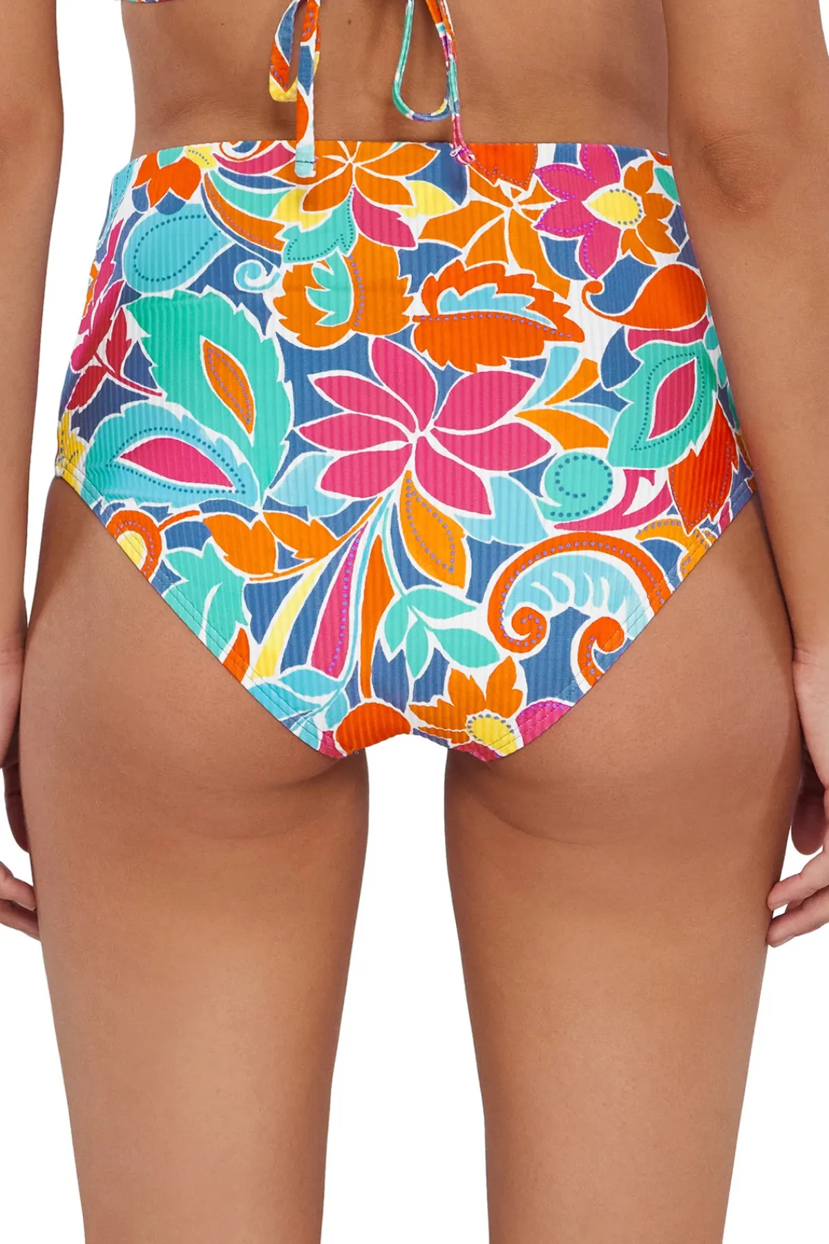 Sunsets High Waist|Bikinis-Capri High Waist Bikini Bottom