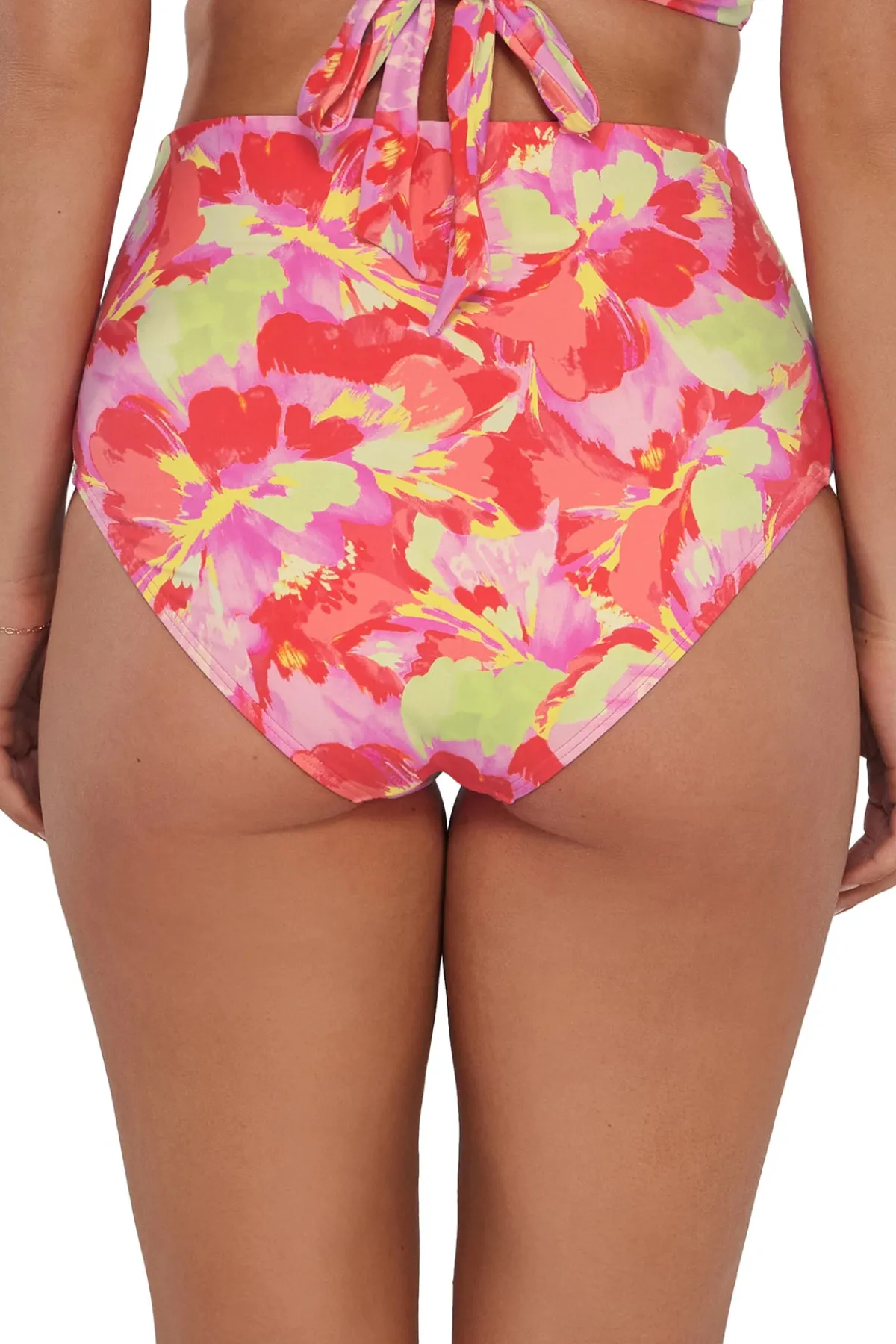 Sunsets High Waist|Bikinis-Capri High Waist Bikini Bottom