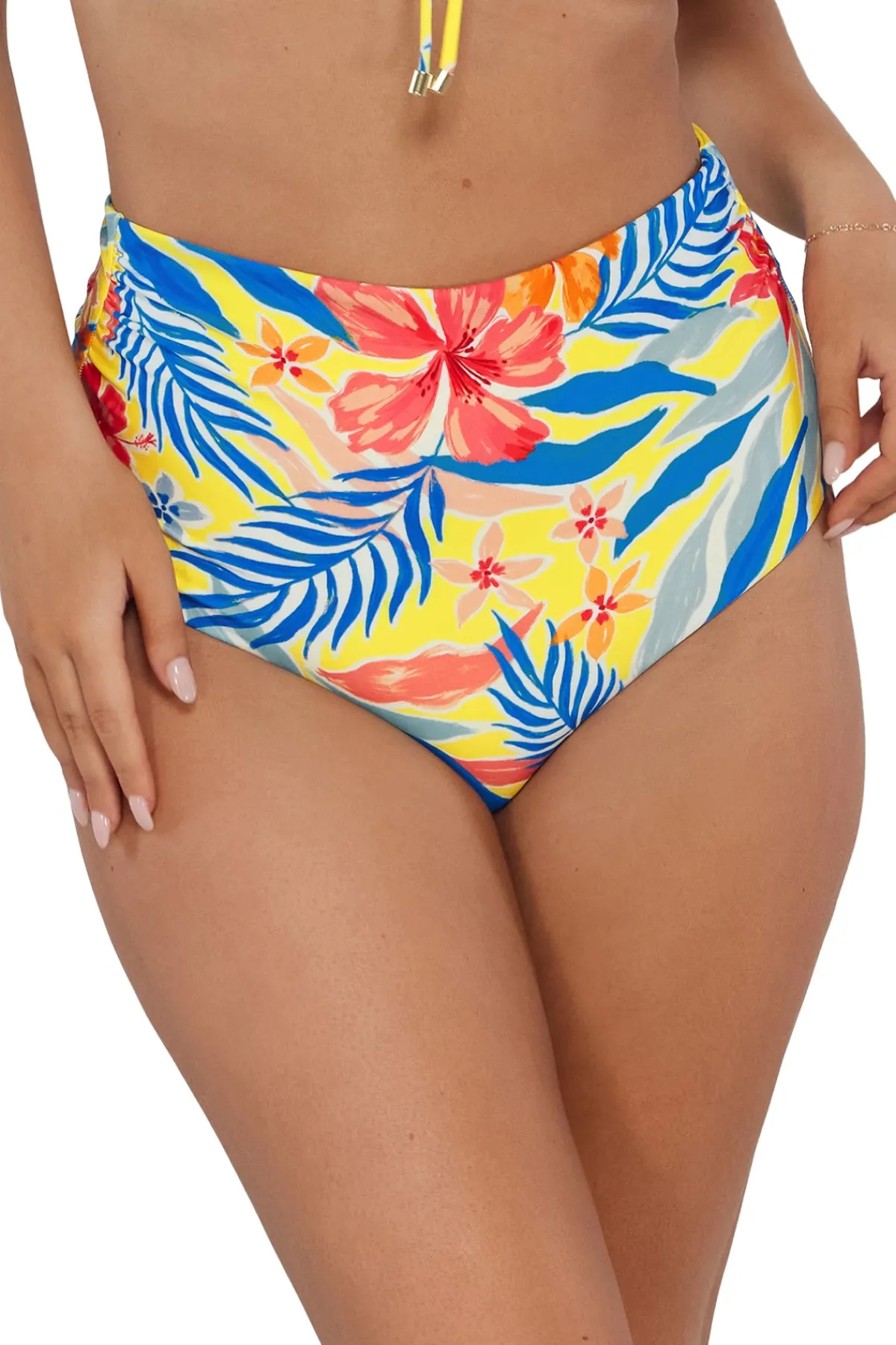 Sunsets High Waist|Bikinis-Capri High Waist Bikini Bottom
