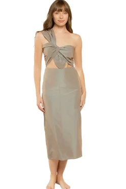 Just Bee Queen Sundresses-Carmela Asymmetrical Midi Dress