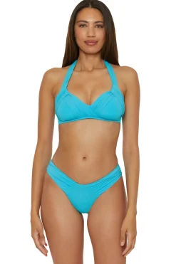 Becca by Rebecca Virtue Halter|Bikinis-Cassia Halter Bikini Top