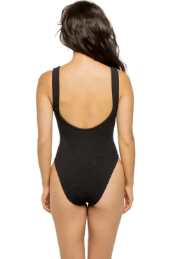Hunza G High Leg|Plunge-Celine One Piece Swimsuit