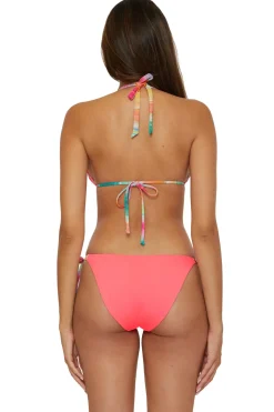 Becca by Rebecca Virtue Triangle|Halter-Cheryl Reversible Triangle Bikini Top