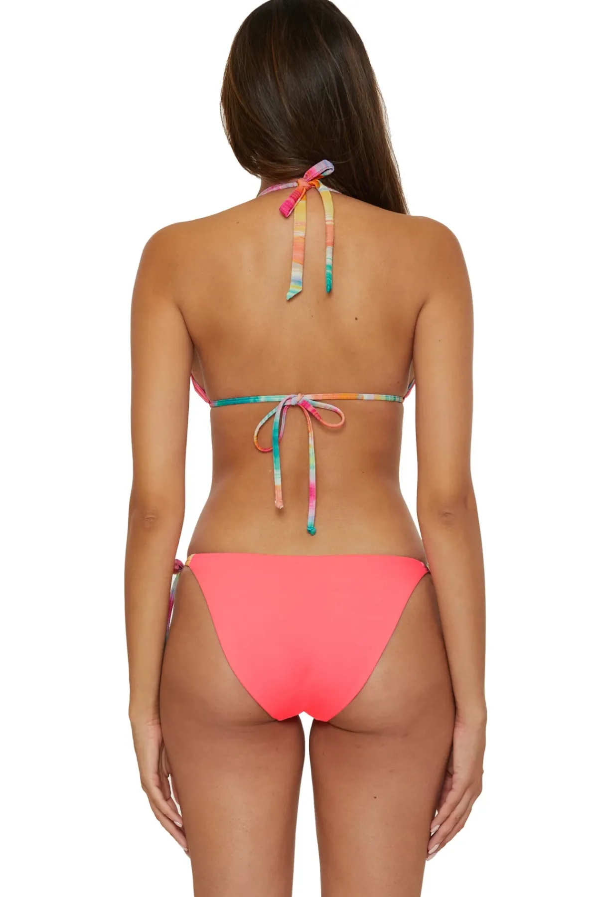 Becca by Rebecca Virtue Triangle|Halter-Cheryl Reversible Triangle Bikini Top