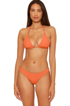 Becca by Rebecca Virtue Triangle|Halter-Cheryl Reversible Triangle Bikini Top