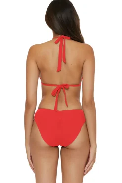 Becca by Rebecca Virtue Triangle|Halter-Cheryl Triangle Bikini Top