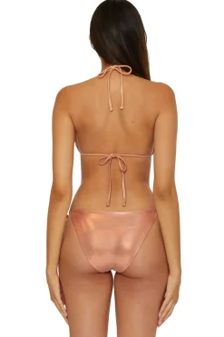 Becca by Rebecca Virtue Triangle|Halter-Cheryl Triangle Bikini Top