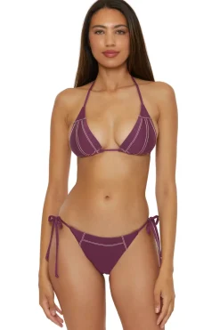 Becca by Rebecca Virtue Triangle|Halter-Cheryl Triangle Bikini Top