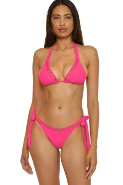 Becca by Rebecca Virtue Triangle|Halter-Cheryl Triangle Bikini Top