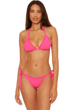 Becca by Rebecca Virtue Triangle|Halter-Cheryl Triangle Bikini Top