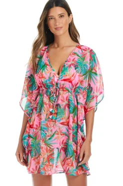 Bleu Rod Beattie Tunics-Chiffon Caftan