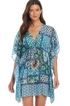 Bleu Rod Beattie Tunics-Chiffon Cover Tunic