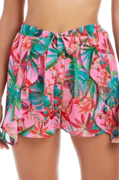Bleu Rod Beattie Bottoms-Chiffon Shorts