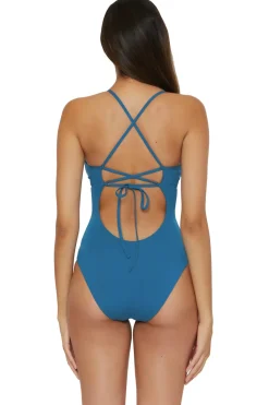 Becca by Rebecca Virtue Plunge|One Pieces-Clare One Piece Swimsuit